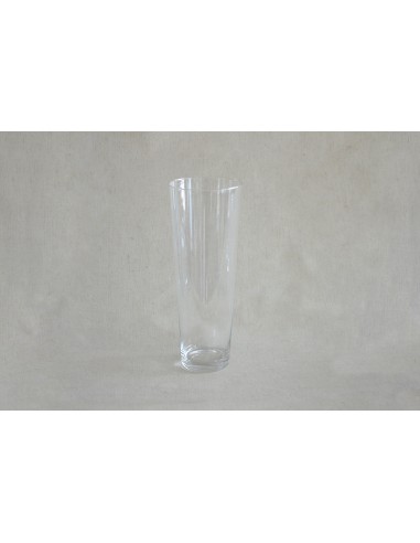 Vase conical d14,5 * 40cm (glass)