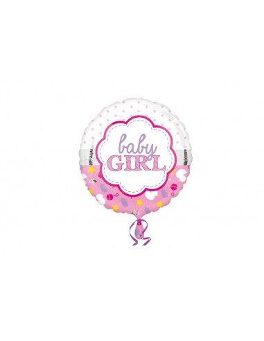 Воздушный шар "Baby Girl" (43см)