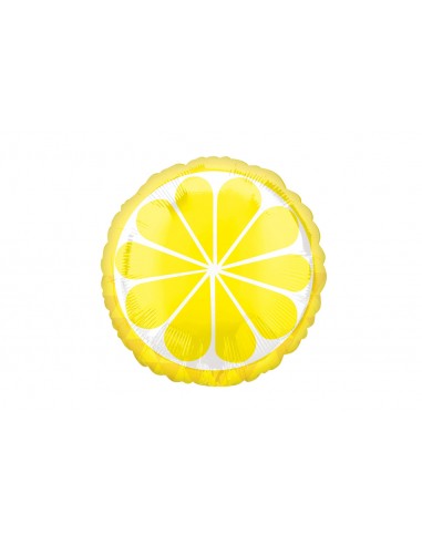 Воздушный шар "Тропический лимон" (43см)