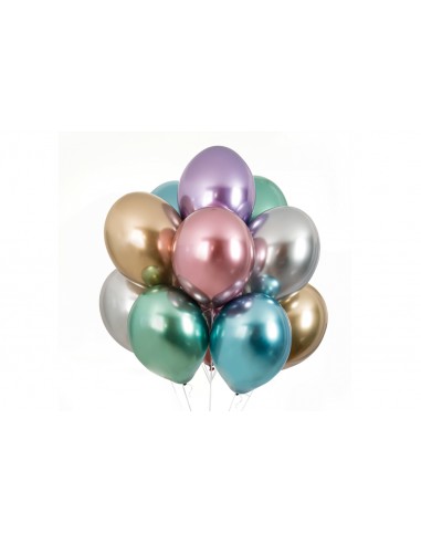 Latex balloons Glossy MIX (10pcs)