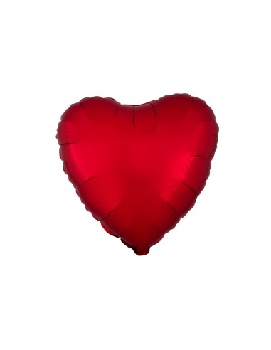 Воздушный шар "Красное сердце" (43см)